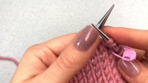 Немецкий способ вывязывания поворотных рядов ( укороченных или удлиненных). Мастер класс. Вязание.