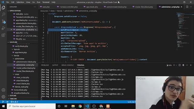 Dropzone y laravel смотреть онлайн