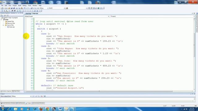 C++ Switch and Loops смотреть онлайн
