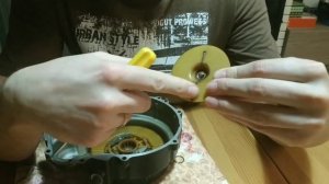 Ремонт ручного стартера Stels 500 (Kazuma)