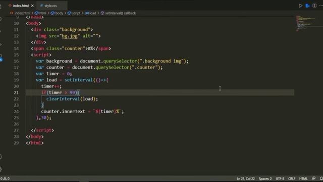 Amazing Blurry Loading Animation For Your Landing Page Using HTML , CSS & JS смотреть онлайн