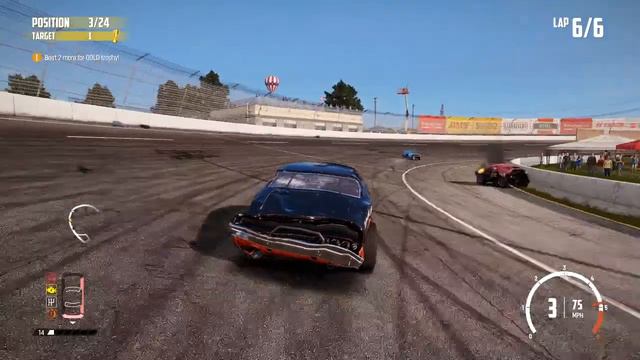 Wreckfest Tournament- #1 in this weeks race- more racing tonight смотреть онлайн