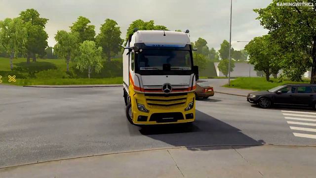ETS2 | Introducing The New Truck To Join The CJ LOGISTICS Fleet | 2019 MERCEDES ACTROS CARGO смотреть онлайн