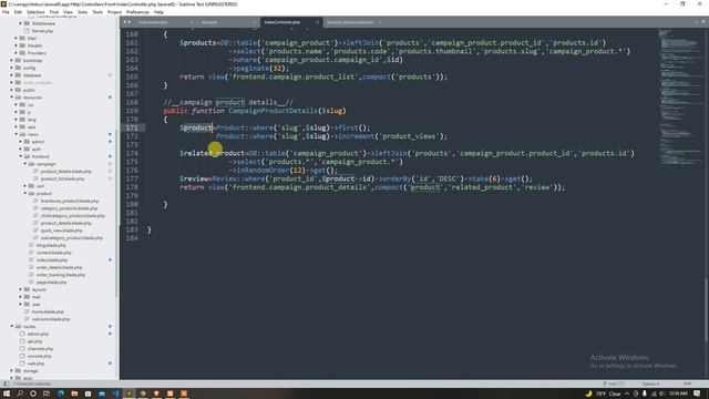 99 Complete ecommerce tutorial laravel | campaign Part finished | laravel ecommerce course смотреть онлайн