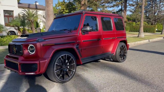 2021 Mercedes-AMG G63 AMG BRABUS Widestar 700 Walk-around Video смотреть онлайн