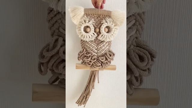 Owls ? #macrame #fofc #handmade #macramewallhanging #punchneedle #макраме #декордетской смотреть онлайн
