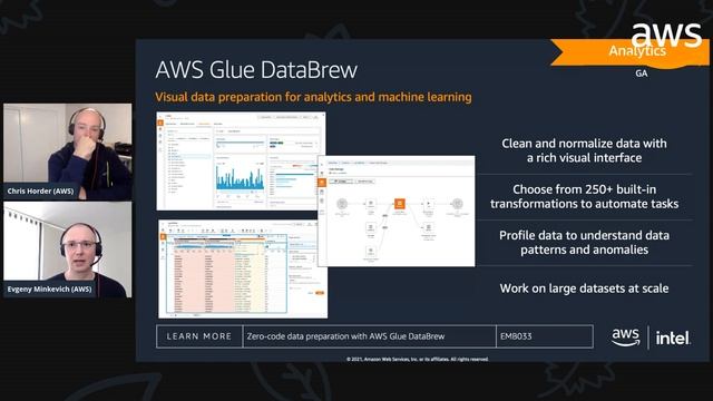 AWS reInvent reCap 2020 - Data Engineer and Scientist Persona смотреть онлайн