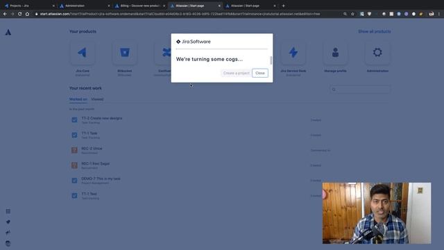 Jira Cloud - Add Jira Software, Service Desk and Confluence смотреть онлайн
