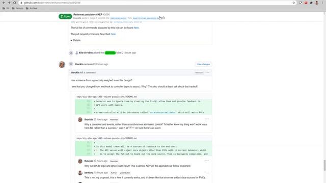Kubernetes SIG Storage - Volume Populator Review Meeting 20210209 смотреть онлайн
