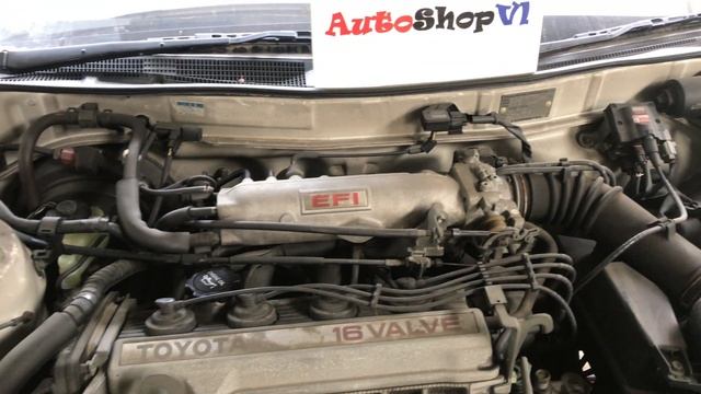 Работа двигателя 4S-FE (TOYOTA VISTA SV30) смотреть онлайн