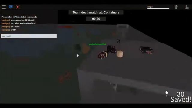 Roblox Modern Warfare. смотреть онлайн