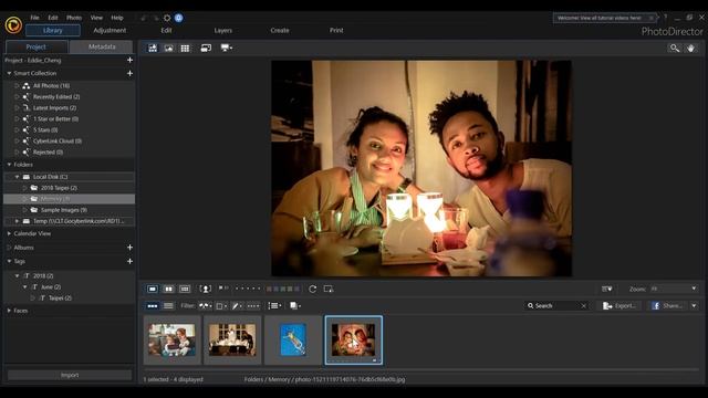 PhotoDirector - Add Tags to Manage your Photos | CyberLink смотреть онлайн