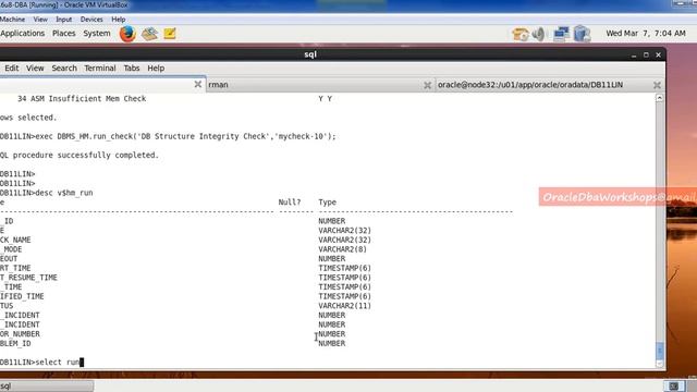 Simplified DBA-022-09-Health Monitor Check and ADRCI смотреть онлайн