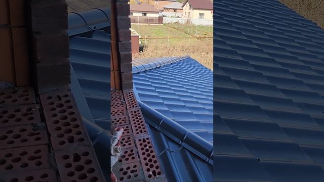 строим дом из кирпича кровля вид из окна второго этажа