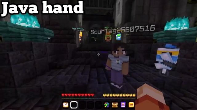 Java Hand Animation Texture Pack For Minecraft Bedrock смотреть онлайн