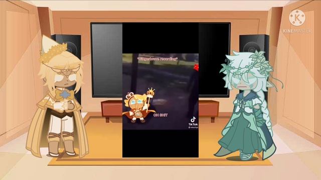 Cookie Run Kingdom Reacts to Custard Cookie / Pure Vanilla Reacts to His Son! смотреть онлайн