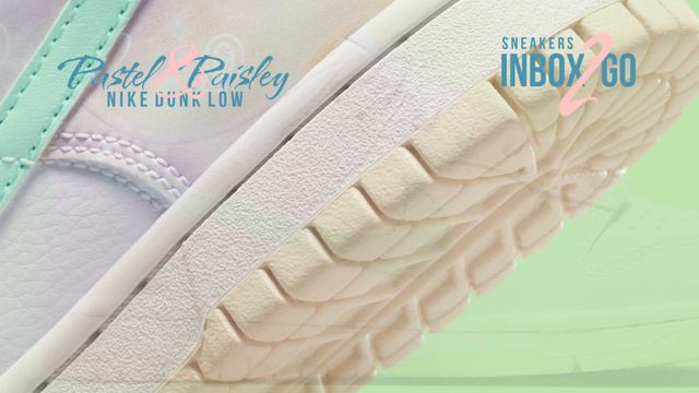 PASTEL AND PAISLEY 2023 Nike Dunk Low DETAILED LOOK + PRICE смотреть онлайн