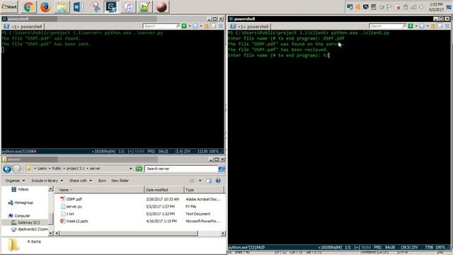 Python Client/Server смотреть онлайн