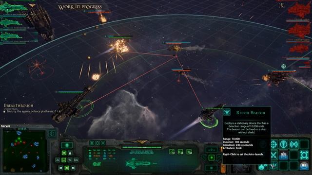 Battlefleet Gothic Armada долгожданный линкор (Империум) смотреть онлайн