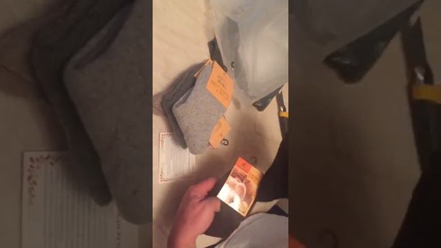 Тёплые зимнии носки с Aliexpress смотреть онлайн