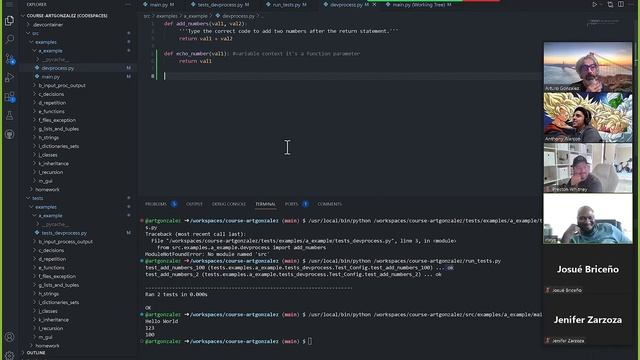082823 COSC 1336 Python Development process, introduction to variables, unit testing, Github pushes смотреть онлайн