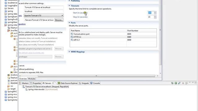 How to fix Eclipse Tomcat not starting in 45 seconds смотреть онлайн