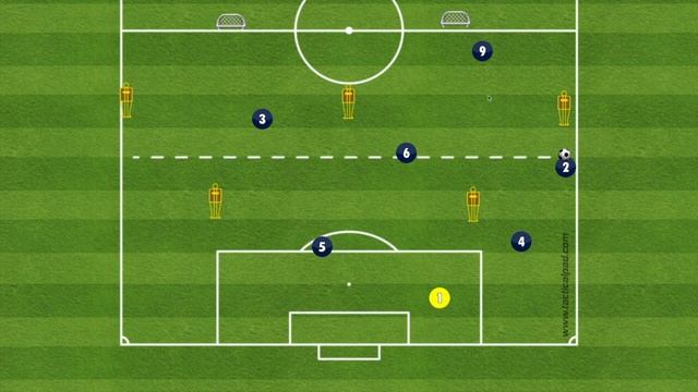 7v7 Youth Soccer - Build Out Pattern #1 смотреть онлайн