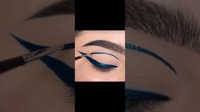 Макияж с PINTEREST - стрелки с блеском#Shorts смотреть онлайн