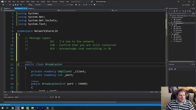 File Transfer App for Windows - Part 1 - UDP Client and Receiver смотреть онлайн