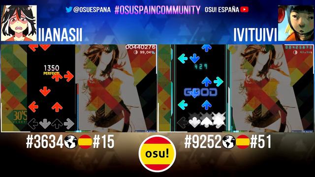 llAnasll vs ivituivi: FLOXY vs BILLX - 30's Swing Tek [Expert] смотреть онлайн