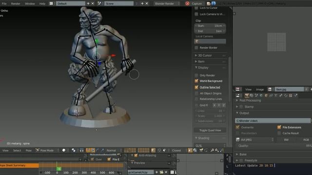 Постановка Сатира в позу/Satyr's posing смотреть онлайн