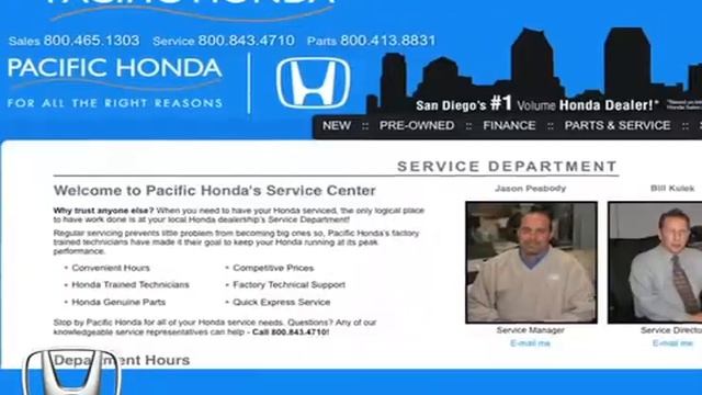 Pacific Honda Dealership Reviews San Diego CA смотреть онлайн