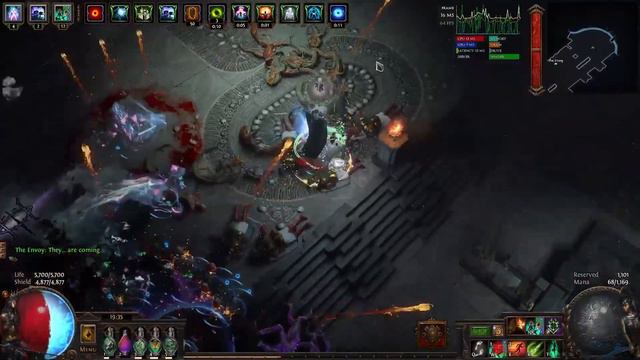 Skeleton Mages Necromancer League Starter [Path of Exile 3.17] смотреть онлайн