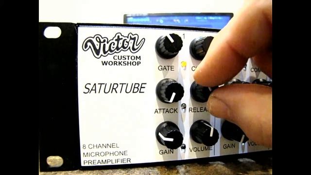 VICTOR CUSTOM SATURTUBE DRUM RECORDING DEMO смотреть онлайн
