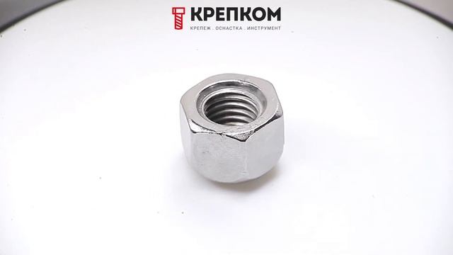 Гайка глухая колпачковая DIN 917 из нержавеющей стали (вид снизу) смотреть онлайн