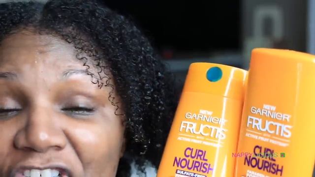 Natural Hair Wash Day: Shampoo, Condition & Hair Steaming W/Garnier Fructis Curl Nourish