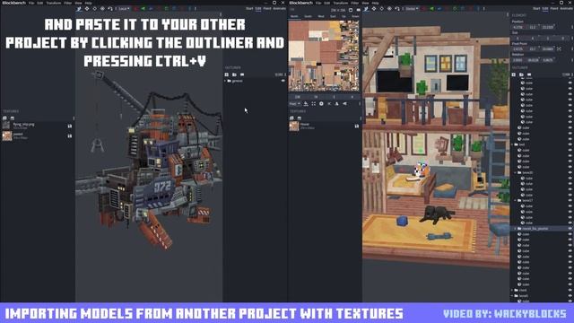 Blockbench model importing guide ( 3.7.4 ) смотреть онлайн