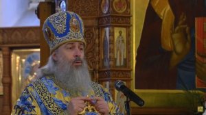 Проповедь митрополита Арсения Святогорской Лавры на Праздник введения Богородицы во храм.