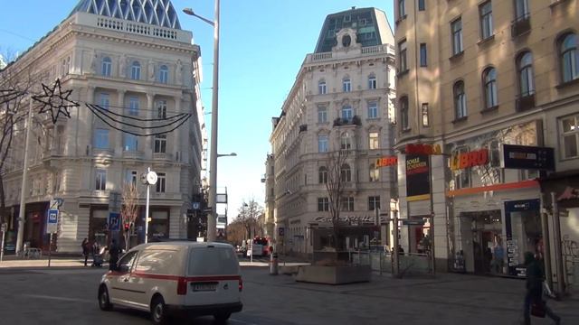 Предновогодняя прогулка по городу Вена....... смотреть онлайн