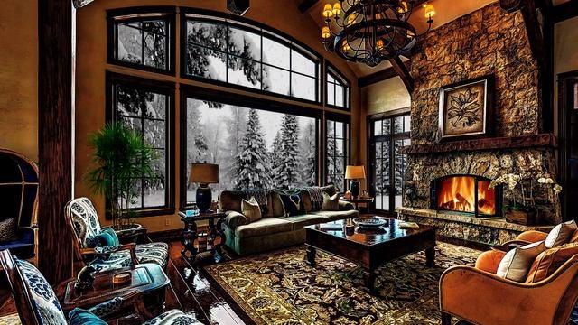 Pafuli We will definitely meet, we will warm up together in front of the fireplace on a snowy day смотреть онлайн