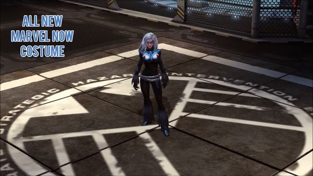 Black Cat Costume Preview - Marvel Heroes Omega (PC) смотреть онлайн