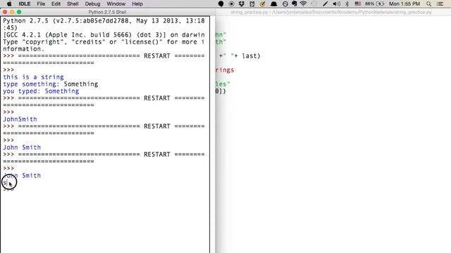 LEARNING PYTHON 4.1: String Operations смотреть онлайн
