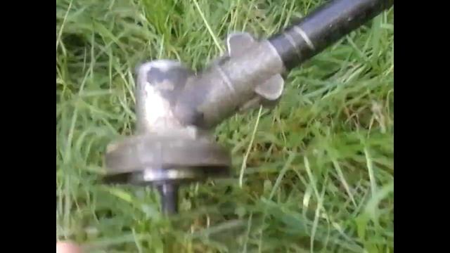 Как заточить диск мотокосы в поле. смотреть онлайн