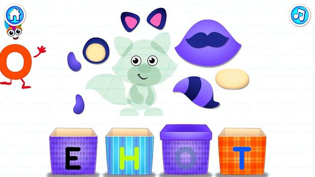 Learn Russian Alphabet The Letter E - Bini Bambini Game Video