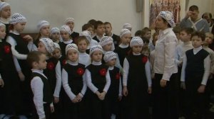 Пасха 2010. 5апреля хор Воскресной школы, 1 часть