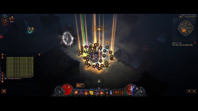 Diablo 3 Season 26 PTR - Echoing Nightmare with GoD DH смотреть онлайн