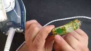 Утюг Tefal FV5546 ремонтируем плату управления своими  руками