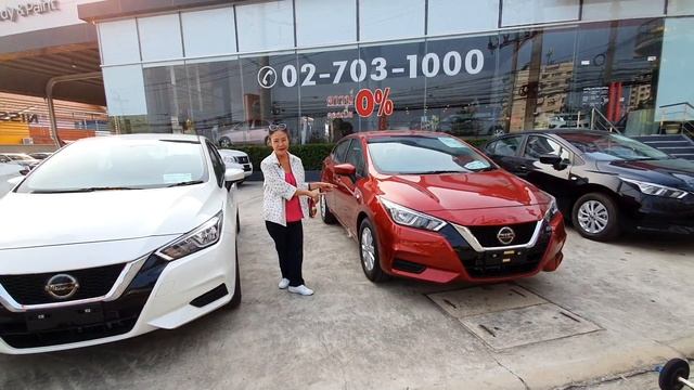 มนุษย์ป้าพามาดู New Nissan Almera 2020 สียอดนิยม ความต่างภายนอกของรุ่น E กับ EL смотреть онлайн