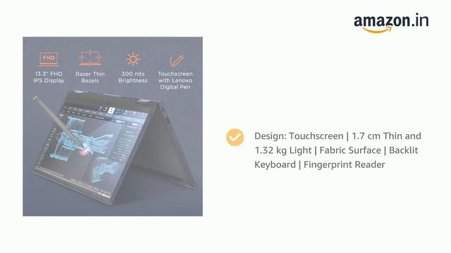 Lenovo Yoga 6 AMD Ryzen 7 5700U 13.3" FHD IPS 2-in-1 Convertible Touchscreen Laptop(16GB/512GB SSD смотреть онлайн