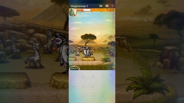 прохождение java игры Мадагаскар . смотреть онлайн